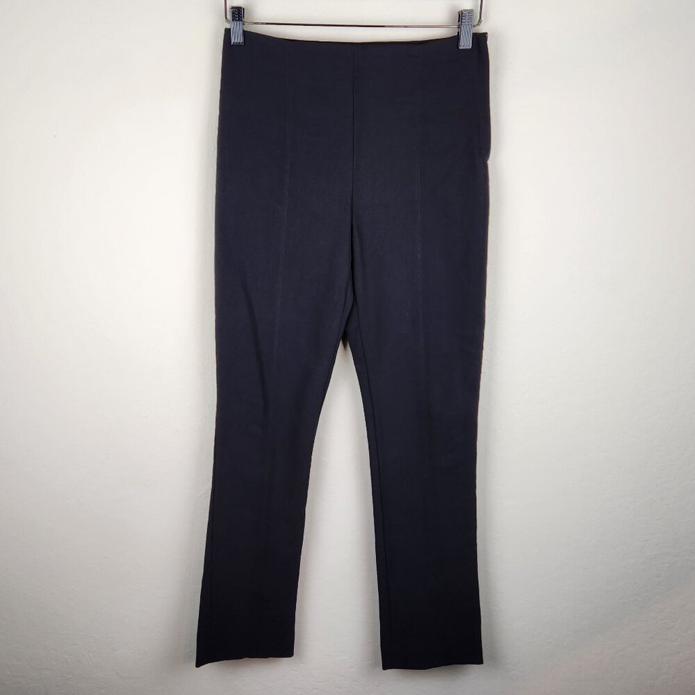 M.M.LaFleur The Foster Cigarette Pant PowerStretch Black sz 4
